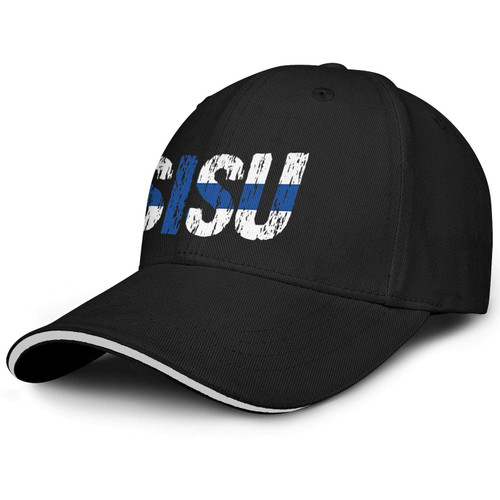 Unisex Snapback Finland-Flag-Sisu-Finnish-Pride- Dad Hat Ball Cap