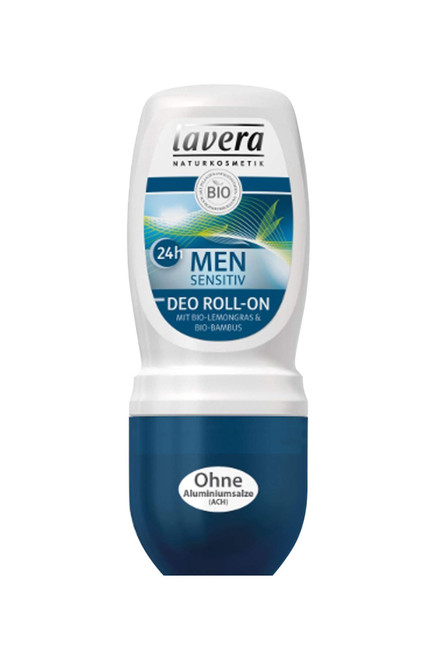 Lavera Men Sensitiv 24h Deodorant Roll-On, 1.6 Ounce