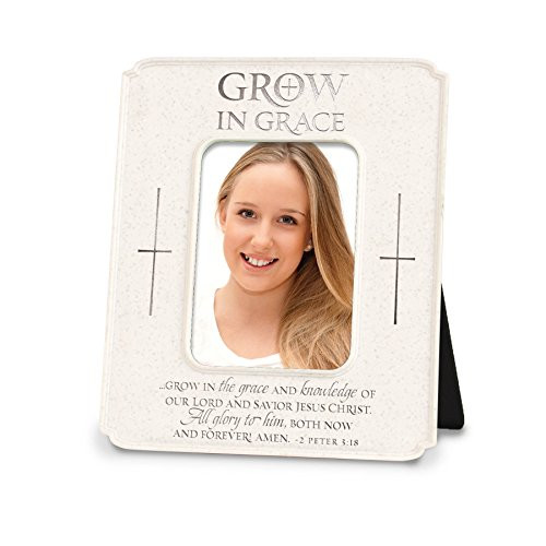 Lighthouse Christian Products Grow in Grace Frame, 4 x 6