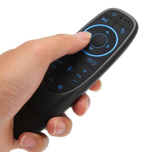 Voice Remote Control, Bluetooth Air Mouse Remote Sensitive Multi Function Bluetooth Air Remote for Android System Tv Protector(G10S PRO BT)