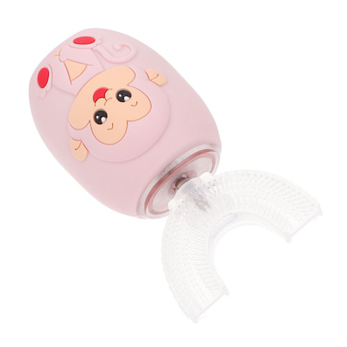 Healeved 1pc Electric Toothbrush U Shape Toothbrush U- Shaped Automatic Toothbrush Kids Soft Toothbrush U Design Healeved 1pc Electric Toothbrush U Shape Toothbrush U- Shaped Automatic Toothbrush Kids Soft Toothbrush U Design
