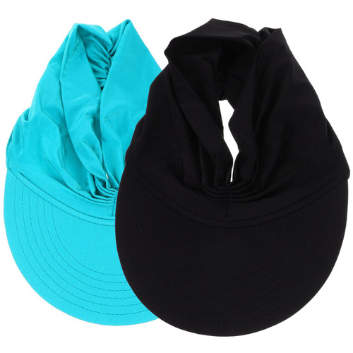 Outanaya 2pcs Beach Visor Mens Visor Womens Beach Hats Visor for Men Hat for Men Ladies Hats Hat for Beach Sun Visor Hat for Women Beach Sun Shade Hat Sun Hat Man Decorate Summer Nylon