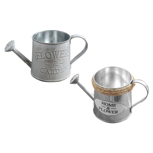 ORFOFE 2pcs Tin Watering Can French Buckets Retro Flower Pot Bucket Plants Watering Pot Flower Watering Can Bonsai Watering Can Outside Lawn Decor Watering Cans Garden Kettle Desktop Iron