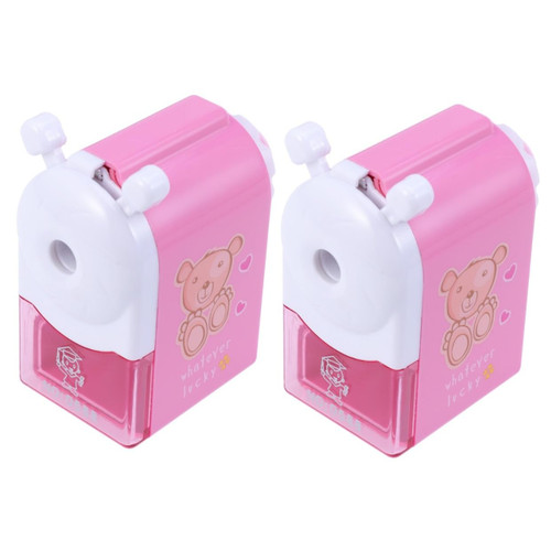 MAGICLULU 2pcs Sharpener for Kids Pencil Sharpeners for Kids Pencil Sharpener for School Cartoon Windmill Child