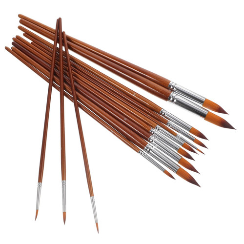 Lurrose 13pcs Watercolor Brush Paintbrush Drawing Brushes Professional Artist Paint Brush Artist Brushes Oil Painting Kit Facial Kit Oil Painting Tools Nylon Student Major Painting Brush Lurrose 13pcs Watercolor Brush Paintbrush Drawing Brushes Professional Artist Paint Brush Artist Brushes Oil Painting Kit Facial Kit Oil Painting Tools Nylon Student Major Painting Brush