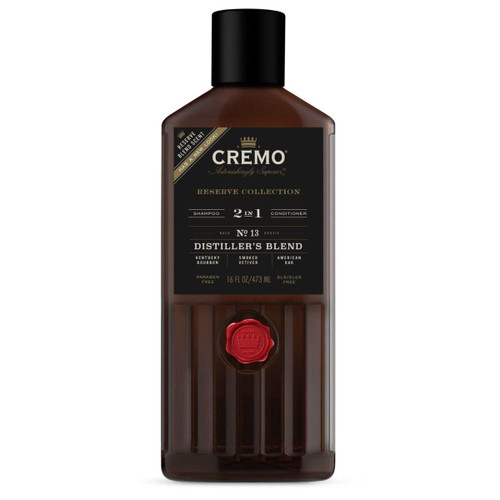Reserve Blend, 2 In 1 Shampoo & Conditioner, No. 13, Distillers Blend, Reserve Blend, 16 fl oz (473 ml), Cremo Reserve Blend, 2 In 1 Shampoo & Conditioner, No. 13, Distillers Blend, Reserve Blend, 16 fl oz (473 ml), Cremo