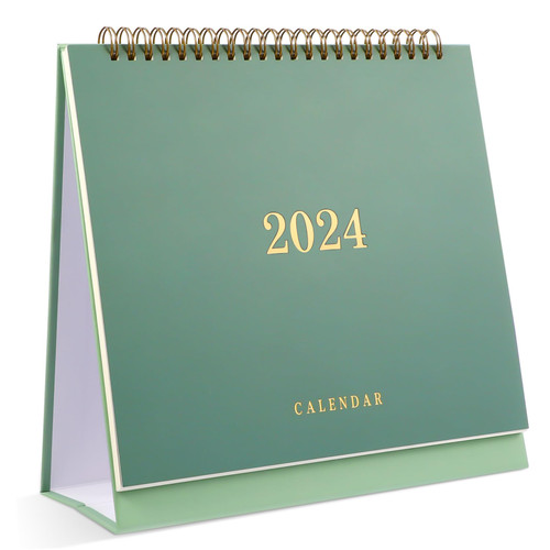 Lurrose 2024-2025 Monthly Planner 2024 Tabletop Calendar Perpetual Calendar Easel Flip Calendar Desk Monthly Calendar Wall Calendar Desktop Calendar 2024 Vertical Office Paper Table Mat