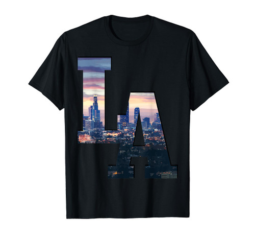 Los Angeles LA Skyline Vintage California LA T-Shirt Los Angeles LA Skyline Vintage California LA T-Shirt