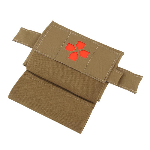 Micro Trauma Kit Pouch IFAK Storage Pocket with Tourniquet Holder Hammock for Tactical MOLLE Belt EDC Medical First Aid Bag
