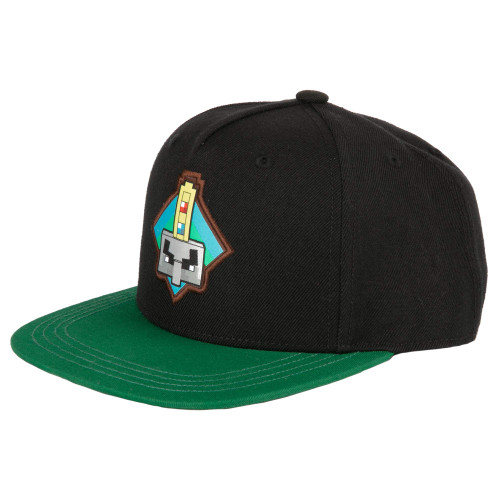JINX Minecraft Dungeons Dungeon Master Snapback Baseball Hat, Multicolor, Youth Fit