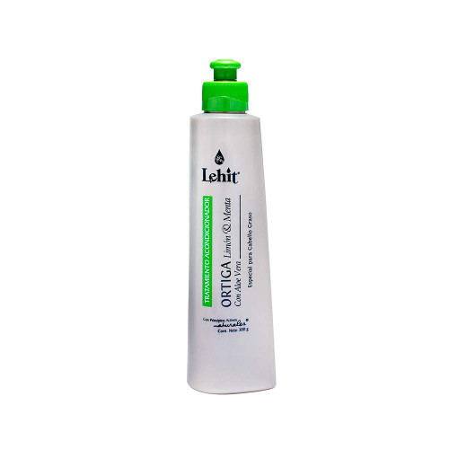 LEHIT Ortiga Limon Menta Tratamiento Acondicionador Cabello Graso | Nettle Lime Mint for Oily Hair Treament Conditioner 10.1oz-300ml LEHIT Ortiga Limon Menta Tratamiento Acondicionador Cabello Graso | Nettle Lime Mint for Oily Hair Treament Conditioner 10.1oz-300ml