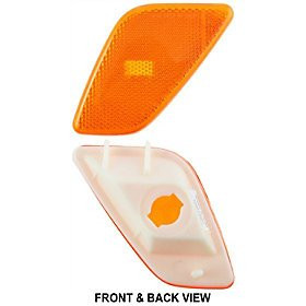 JEEP WRANGLER 97-06 FRONT SIDE MARKER LAMP LH, Lens & Housing