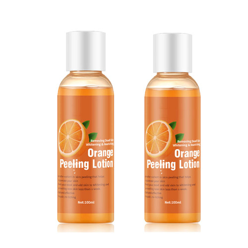 Korean Orange Peeling Lotion, Body Whitening Cream Peeling Lotion, Face and Body Exfoliator, Dead Skin Remover Gel, Natural Clean Skin Care, Facial Exfoliator for All Skin Types (2pcs) Korean Orange Peeling Lotion, Body Whitening Cream Peeling Lotion, Face and Body Exfoliator, Dead Skin Remover Gel, Natural Clean Skin Care, Facial Exfoliator for All Skin Types (2pcs)