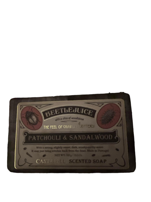 Castelbel Beetlejuice Patchouli & Sandalwood Scented Soap - 10.5oz - Made in Portugal