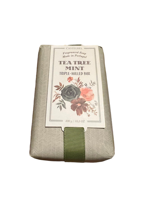 Castelbel Tea Tree Mint Fragranced Soap Bar 10.5 Oz