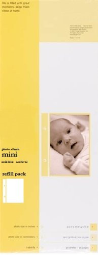 Pinnacle Album Refill Pages for Mini 4-inch-by-6-inch Albums