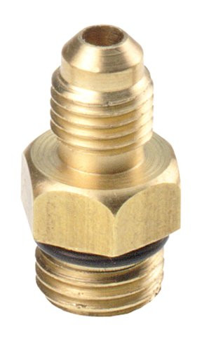 FJC 6018 R134a Coupler to R12 Hose Adapter 14mm x 1.5 x 1/4" Male Flare