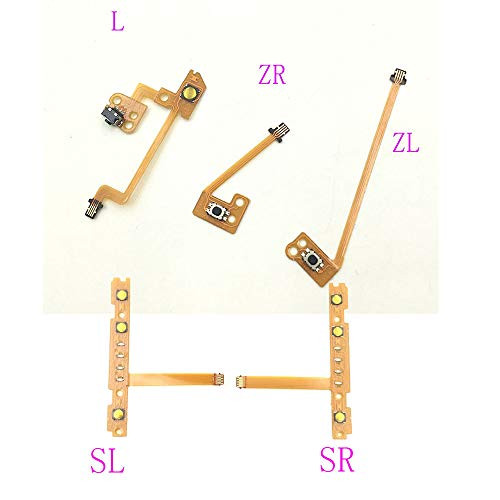 Replacement SL/SR Button Ribbon Flex Cable for Nintendo Switch Joy-Con ?Replacement Part ZR/ZL/L Button Key Ribbon Flex Cable for Nintendo Switch Joy-Con Controller (ZR)