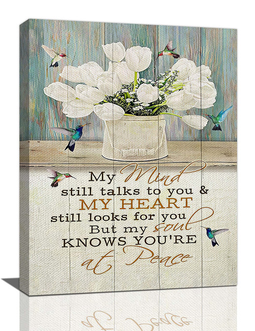 Hummingbirds Tulip Pictures Wall Art Farmhouse Floral Country Hummingbird Wall Decor Rustic Flower Motivational Quotes Canvas Print Painting Framed Artwork for Living Room Bathroom Bedroom 12"x16" Hummingbirds Tulip Pictures Wall Art Farmhouse Floral Country Hummingbird Wall Decor Rustic Flower Motivational Quotes Canvas Print Painting Framed Artwork for Living Room Bathroom Bedroom 12"x16"