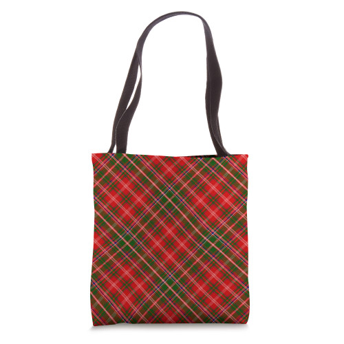 MacDougall Tartan Scottish Plaid Tote Bag
