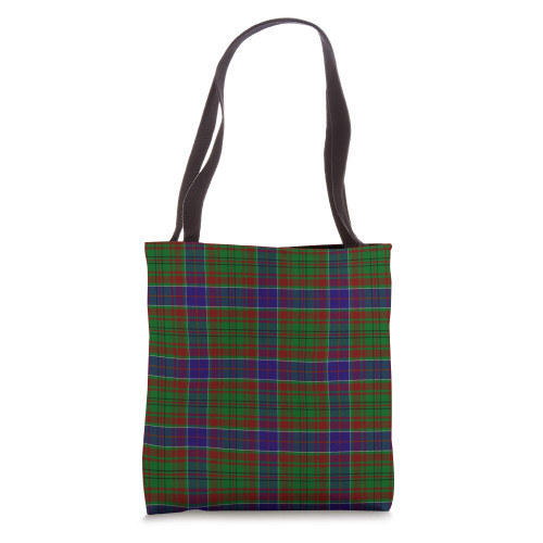 Scottish Clan Adams Tartan Plaid Tote Bag