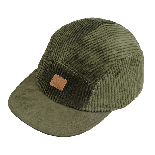 Croogo Corduroy Plain Snapback Cap 5 Panel Baseball Cap Dad Hats Trucker Hat Relaxed Adjustable Caps Fitted Caps,Green-BB9