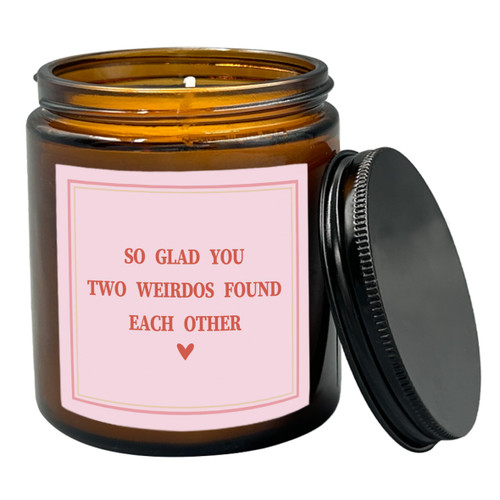 HIWX Funny Wedding Engagement Scented Candle, Wedding Bridal Shower Gifts For Women Men Couples Bride,Engagement Wedding Couples Soy Scented,Lavender,Vetiver,Sandalwood Scented 8oz Holders Candles Jar HIWX Funny Wedding Engagement Scented Candle, Wedding Bridal Shower Gifts For Women Men Couples Bride,Engagement Wedding Couples Soy Scented,Lavender,Vetiver,Sandalwood Scented 8oz Holders Candles Jar