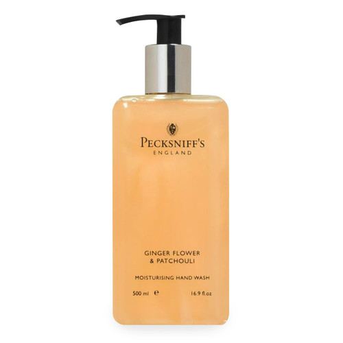 Pecksniffs Natural Hand Soap Liquid, Luxury Scented Hand Wash Soap, Moisturizing Hand Wash, Ginger Flower & Patchouli, 500ml / 16.9 Fl oz Pecksniffs Natural Hand Soap Liquid, Luxury Scented Hand Wash Soap, Moisturizing Hand Wash, Ginger Flower & Patchouli, 500ml / 16.9 Fl oz
