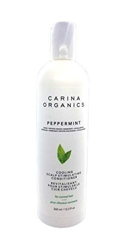 Carina Organics Peppermint Cooling Scalp Conditioner, 360 Milliliters