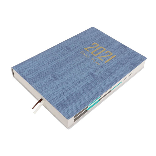 GRIRIW 2021 Calendar Notebook Travel Notebook Office Notebook A5 Spiral Notebook Desk Notepad A5 Notebook Spiral Notebooks Schedule Book Student Journal Business Pu Leather