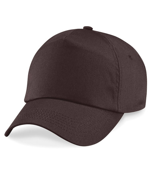 Beechfield Unisex Original 5 Panel Cap One Size Chocolate