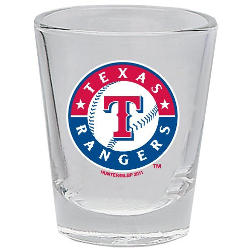 HUNTER Texas Rangers 2 Oz Shot Glass