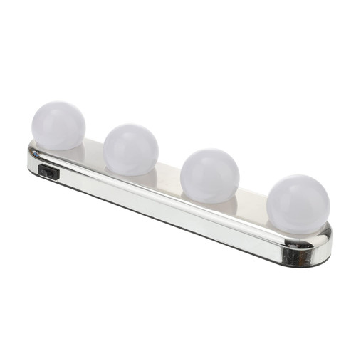OSALADI Makeup Vanity Mirror Dresser Mirror Portable Mirror Vanity Light Strip Battery Powered Vanity Lights Desk Mirror with Light Makeup Lamp Suction Cup Makeup Lamp with Lights LED