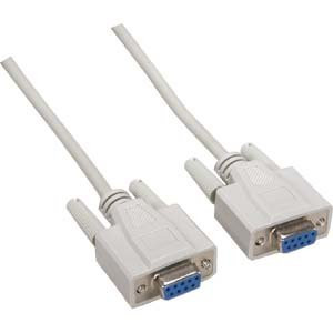 ACCL 25Ft DB9 F/F Null Modem Cable, 1 Pack