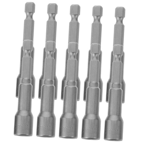 SEWOART 1 Set strong magnet Magnetic nut driver for bolt kits hex handle Drill Adapter adapter drill socket head magnetic drill bits screwdriver head wrench Hex Shank Drill Metal sleeve