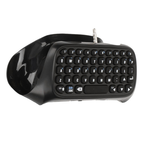Yoidesu Mini Bluetooth Keyboard, Gamepad Keypad for PS4 Controller, Bluetooth Wireless Controller Keyboard, Stable BT3.0 Portable Gamepad Joystick Message Chatpad Adapter