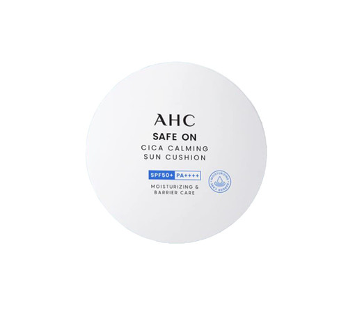 AHC Safe On CICA Calming Sun Cushion SPF 50+ PA++++ 25g Moisturizing & Barrier care