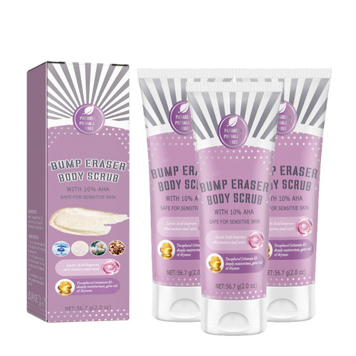 Keratosis Balance Eraser Body Scrub, Beauty Bump Eraser Body Scrub,Beauty Kp Bump Eraser Body Scrub,Body Scrub Exfoliant for Keratosis Pilaris (3PCS)