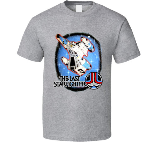 The Last Starfighter SCI FI Classic Movie T Shirt L Sport Grey The Last Starfighter SCI FI Classic Movie T Shirt L Sport Grey