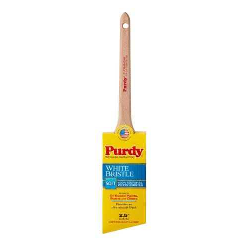 2-1/2" Purdy 144024425 Adjutant Angled Sash Paint Brush, White China Bristle 2-1/2" Purdy 144024425 Adjutant Angled Sash Paint Brush, White China Bristle