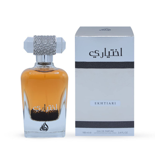 LATTAFA Ekhtiari Eau de Parfum Spray for Unisex, 3.4 Ounce