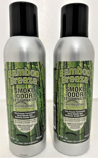 Smoke Odor Exterminator 7oz Large Spray - Bamboo Breeze (Pack of 2)
