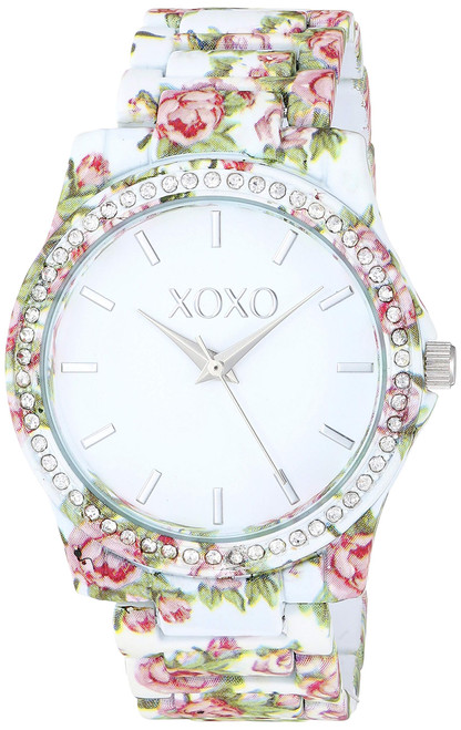 Accutime XOXO Women's XO5896 Analog Display Analog Quartz Multi-Color Watch
