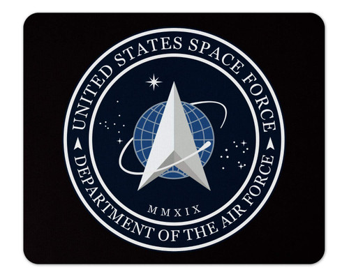 Future of Flight Space Force Logo Mousepad 1/4'' Thick