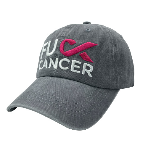 NVJUI JUFOPL Women's Pink Ribbon Logo Baseball Cap, Washed Embroidered Breast Cancer Awareness Hat Gray NVJUI JUFOPL Women's Pink Ribbon Logo Baseball Cap, Washed Embroidered Breast Cancer Awareness Hat Gray