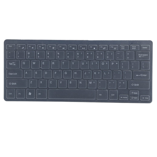 GOWENIC 2.4Ghz Wireless Mouse Keyboard Combo Mini Comfortable Wireless Key Mice Optical Mice for Computer for PC Computer Laptop Notebook (Black)