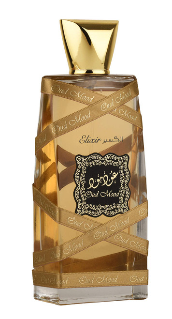 Lattafa Perfumes Oud Mood Elixir for Unisex Eau de Parfum Spray, 3.4 Ounce Lattafa Perfumes Oud Mood Elixir for Unisex Eau de Parfum Spray, 3.4 Ounce