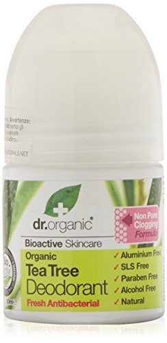 Dr Organic Tea Tree Deodorant 50ml by Dr. Organic