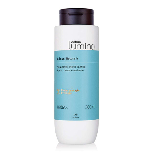 Natura - Linha Lumina (Cabelos Lisos) - Shampoo Purificante 300 Ml - (Natura - Lumina (Straight Hair) Collection - Purifying Shampoo 10.14 Fl Oz) Natura - Linha Lumina (Cabelos Lisos) - Shampoo Purificante 300 Ml - (Natura - Lumina (Straight Hair) Collection - Purifying Shampoo 10.14 Fl Oz)