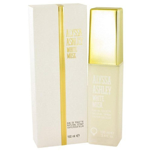 Alyssa Ashley White Musk Eau De Toilette Spray for Women, 3.4 Ounce